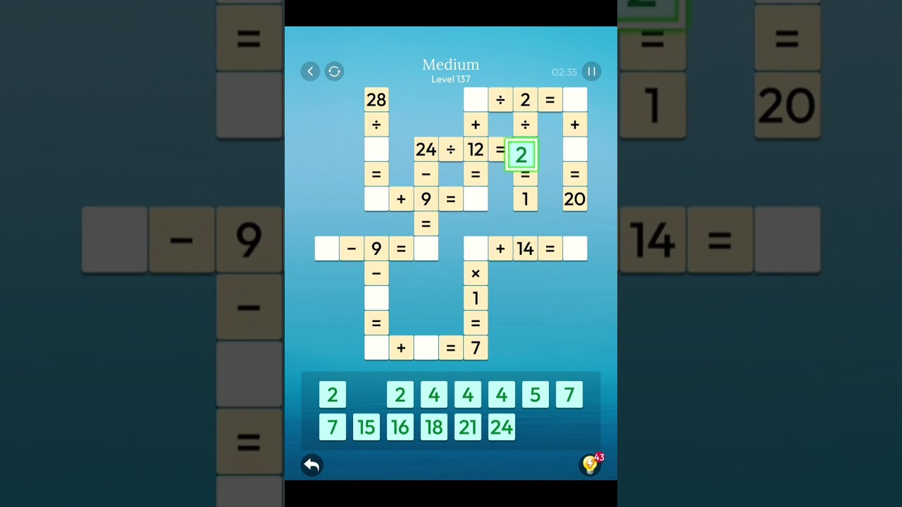Arcadia Zen Math Level 131-132-133-134-135-136-137-138-139-140