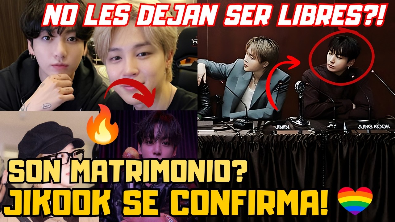 JIKOOK CONFIRMADO?!😱 JUNGKOOK Y JIMIN QUIEREN HACERLO PÚBLICO? NO SON LIBRES?