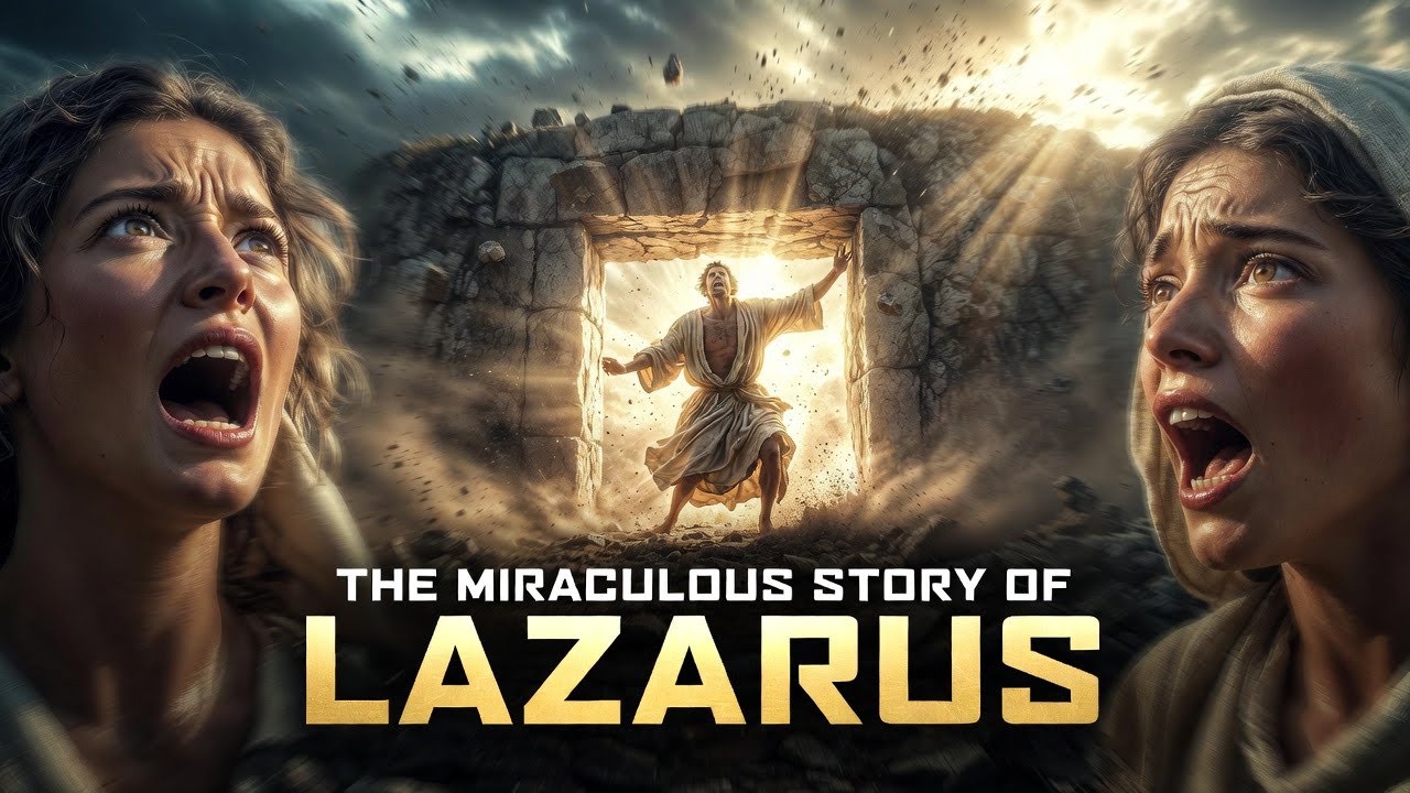 The Miraculous Story of Lazarus | Jesus Raises Lazarus from the Dead !