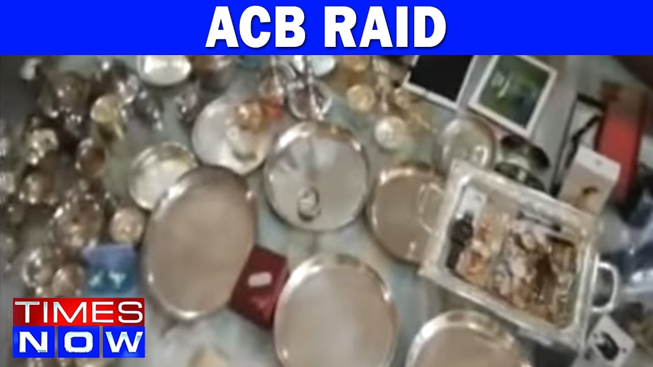 Andhra Pradesh ACB Raid Former Bureaucrat's Residence