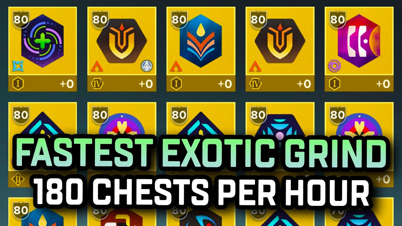 Destiny Rising: How To Farm Exotic Artifacts Fast - Easily Open 180+ Chests Per Hour