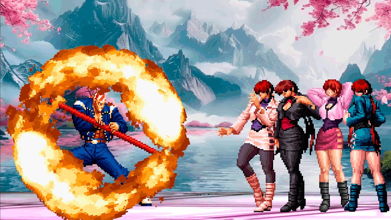 [KOF Mugen] Supreme Billy vs Shermie Team