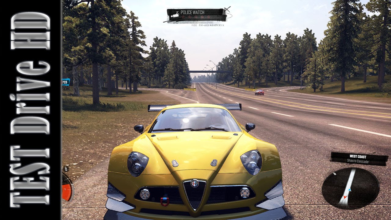 Alfa Romeo 8C Competizione | Circuit Spec - The Crew - Test Drive Gameplay (PC HD) [1080p]