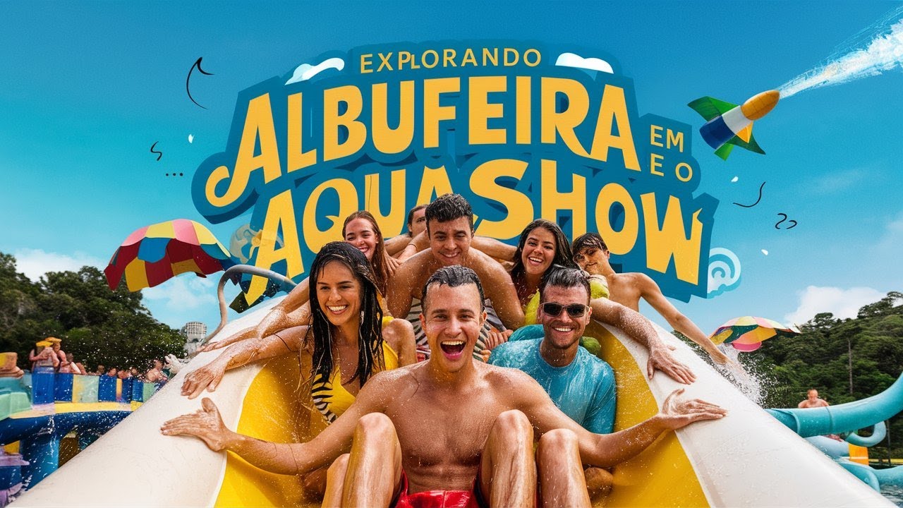 Ver&atilde;o em Albufeira: Adrenalina no Aquashow e Beleza Natural🏖️ | Tripsardou