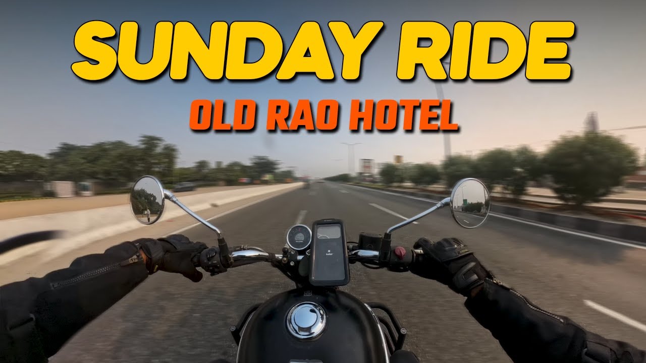 Sunday Ride on Meteor 350 | Old Rao Hotel | Chill Sunday