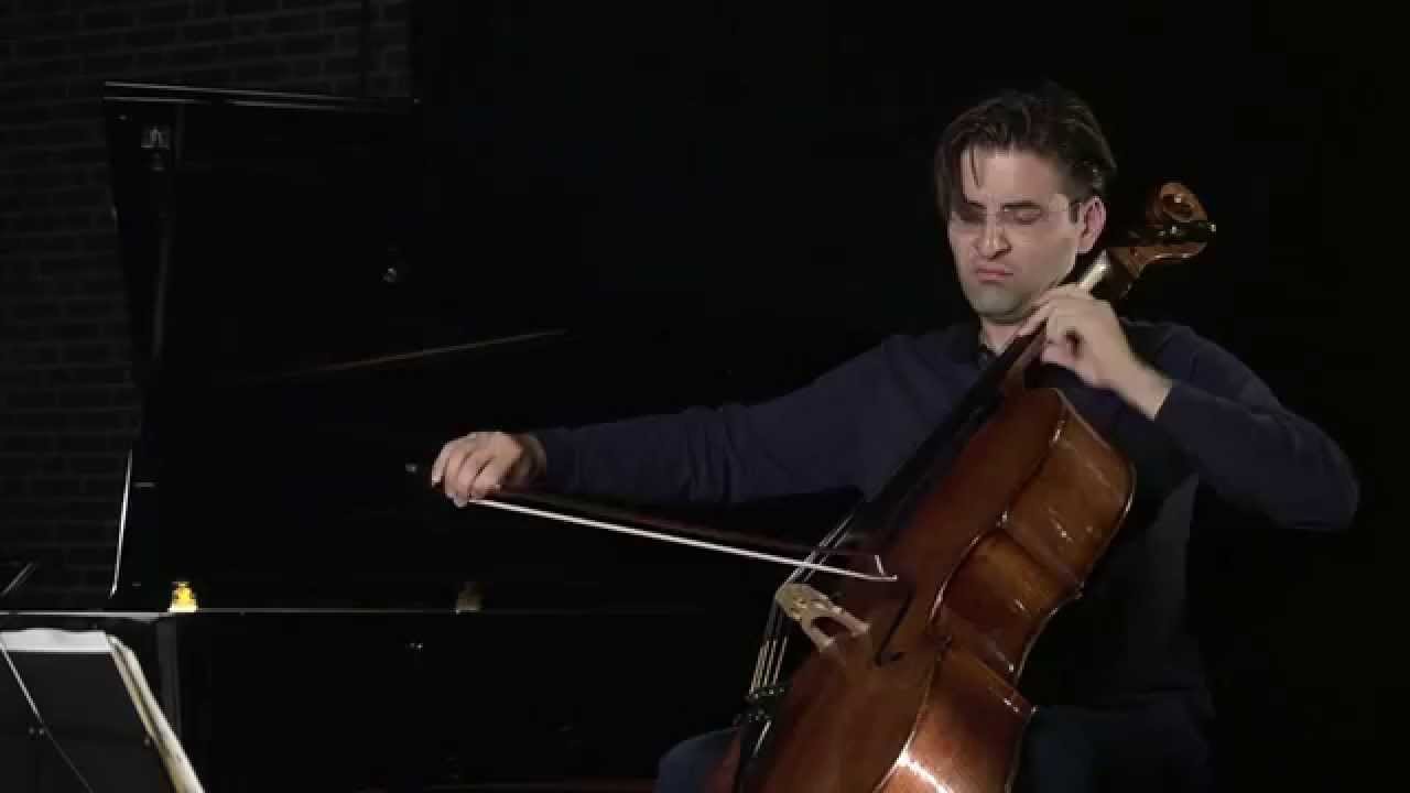 Rachmaninov Cello Sonata - Valentin Radutiu, Evgeni Bozhanov Live 2015  (3)