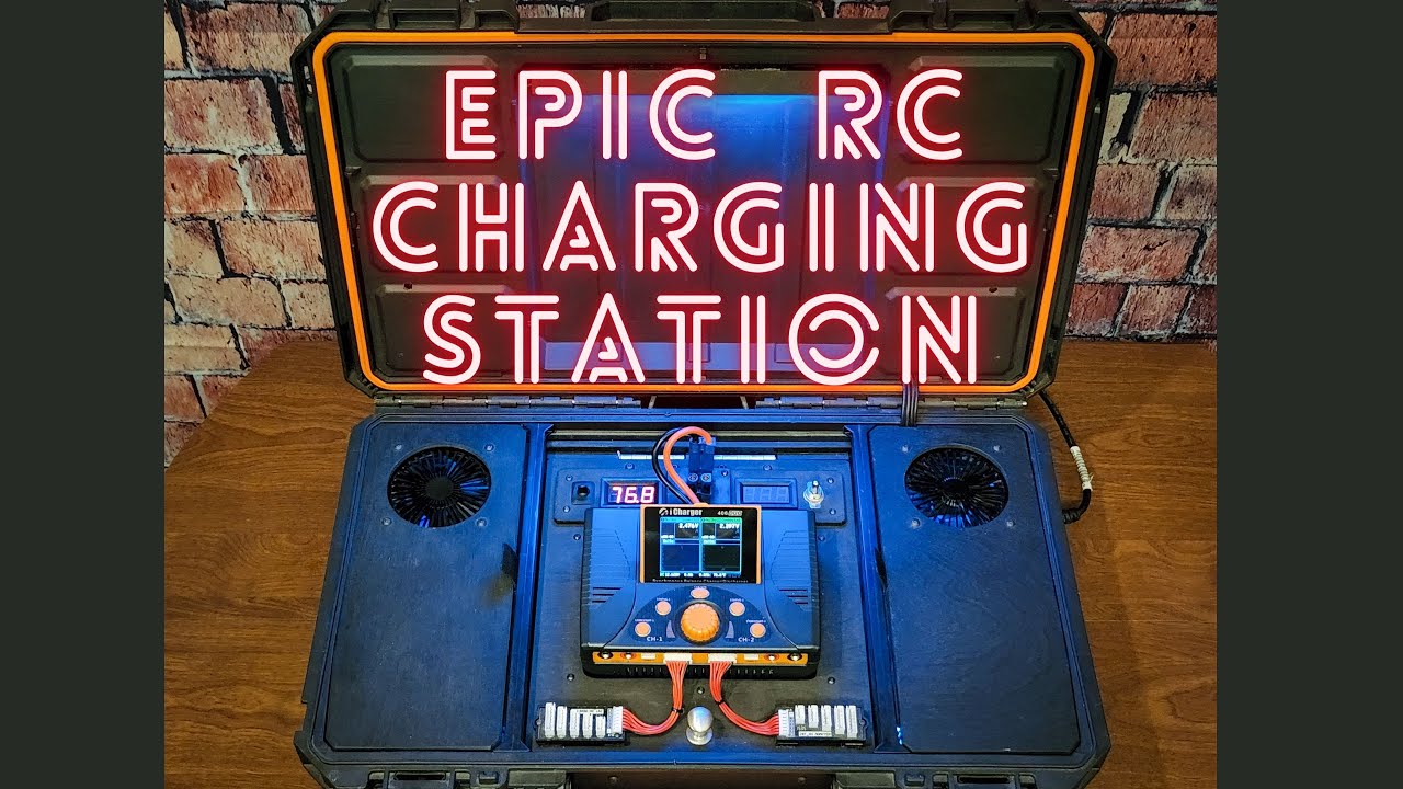 Epic RC Charging Station with iCharger 406 Duo... Part 2- The Upgrades
