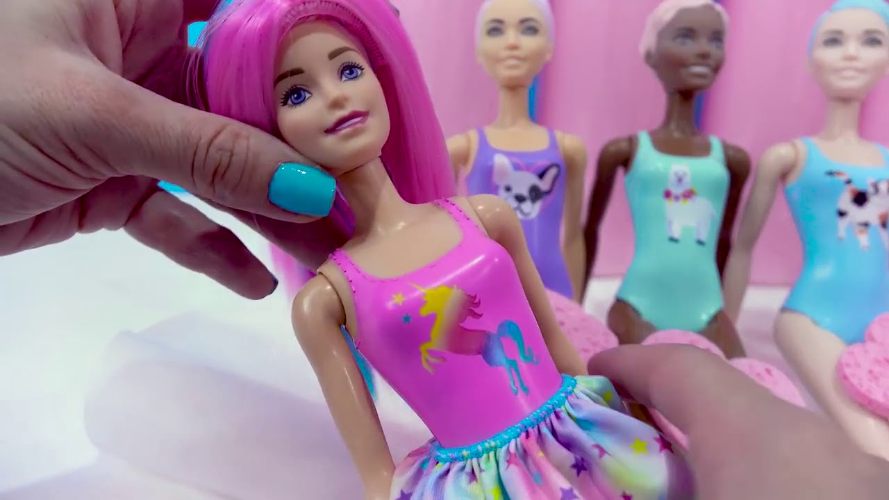 Color Reveal Barbie UNBOXING REVIEW