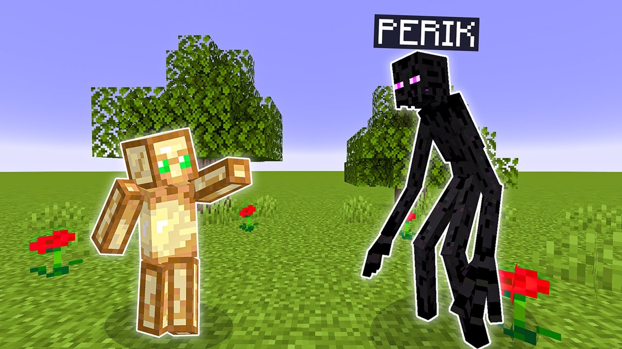 Prankar Min Farbror Som En MUTANT ENDERMAN i Minecraft..