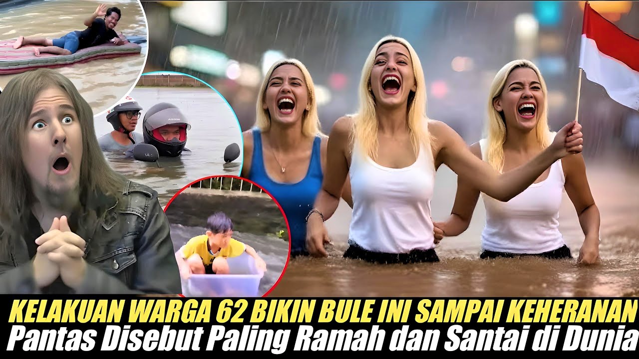 Bule ini Sampai Heran Kenapa Orang Indonesia Disebut Paling Ramah dan paling Santai di Dunia??