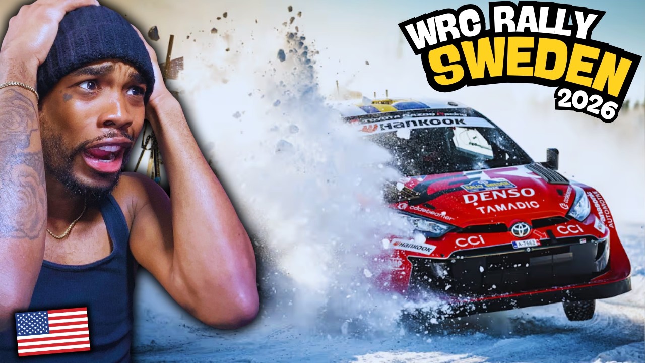 AMERICAN Reacts to Best of WRC Rally SWEDEN 2026 | If in doubt, flat out!