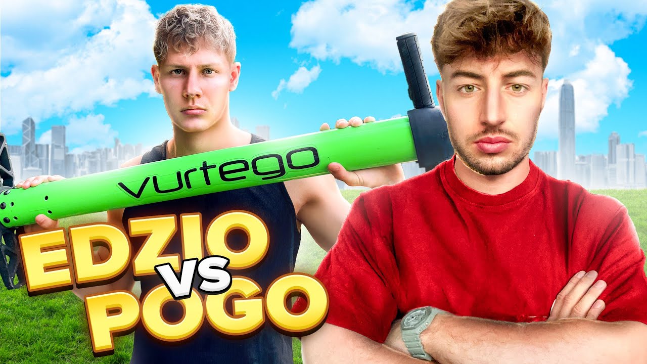 Uczę ​⁠​⁠@EdzioRap robić tricki na POGO!