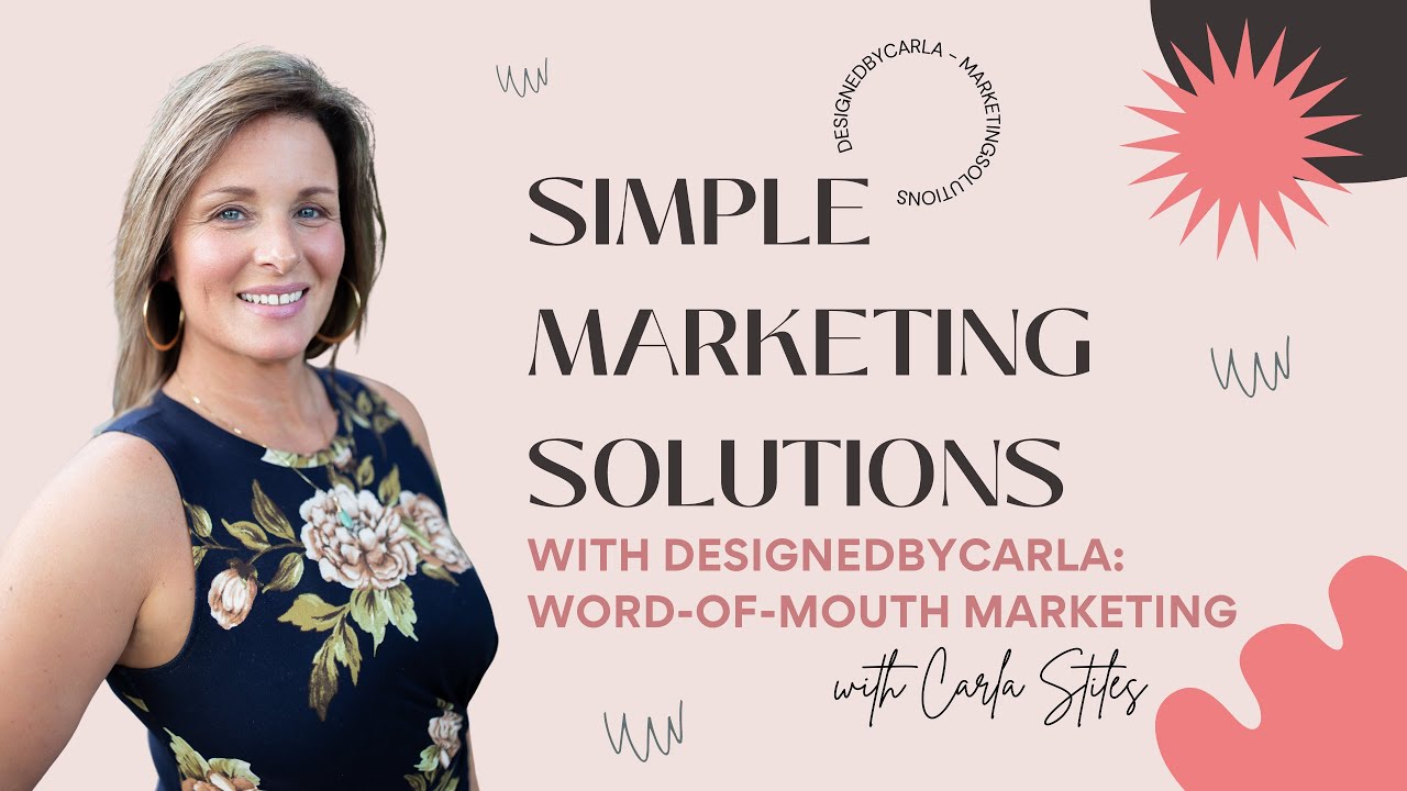 Simple Marketing Solutions with Designedbycarla: Word-of-Mouth Marketing