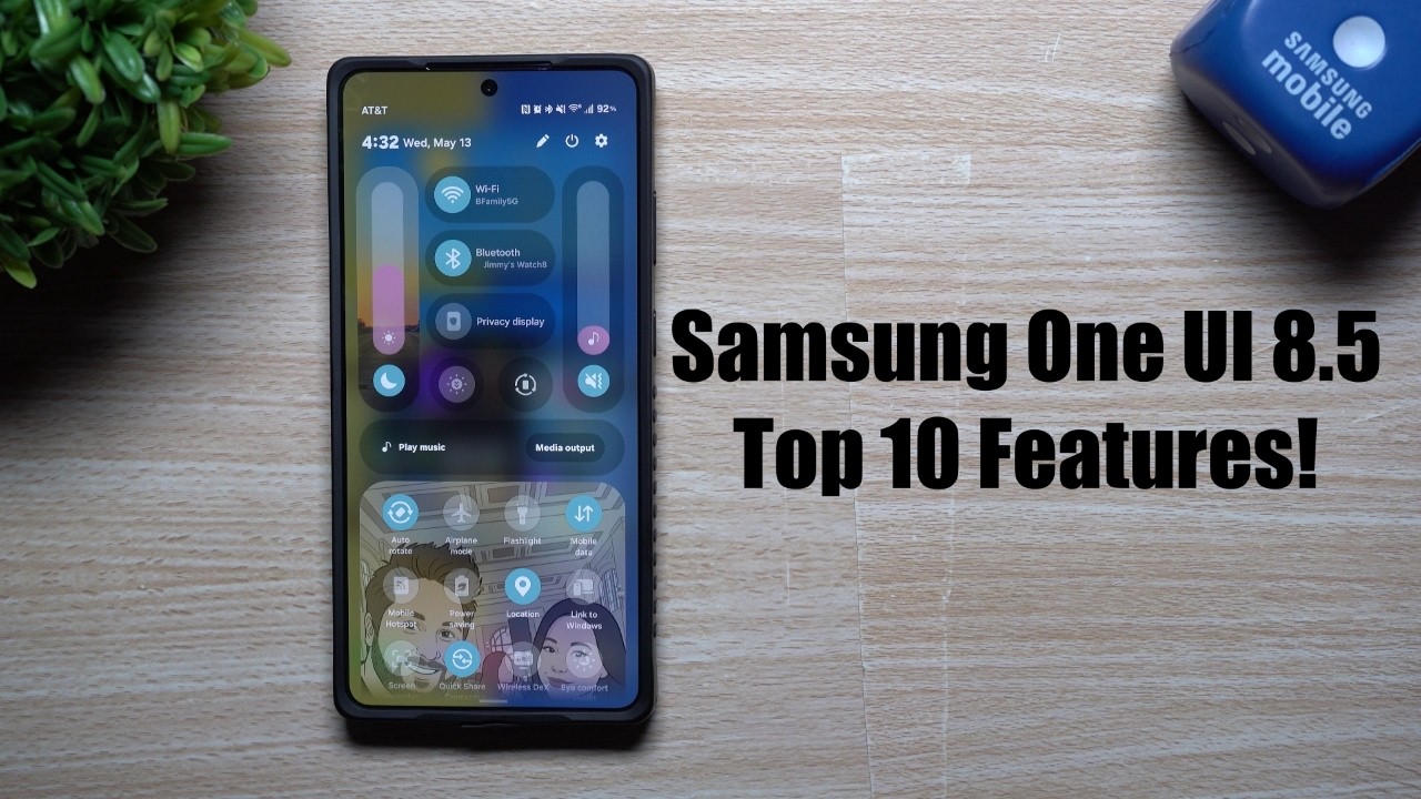 10 главных функций Samsung One UI 8.5, которые вам обязательно нужно увидеть!