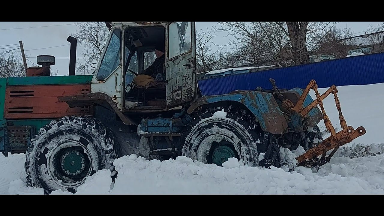 Жизнь в селе#Казахстан#Заводим Т-150.Устроили покатушки.
