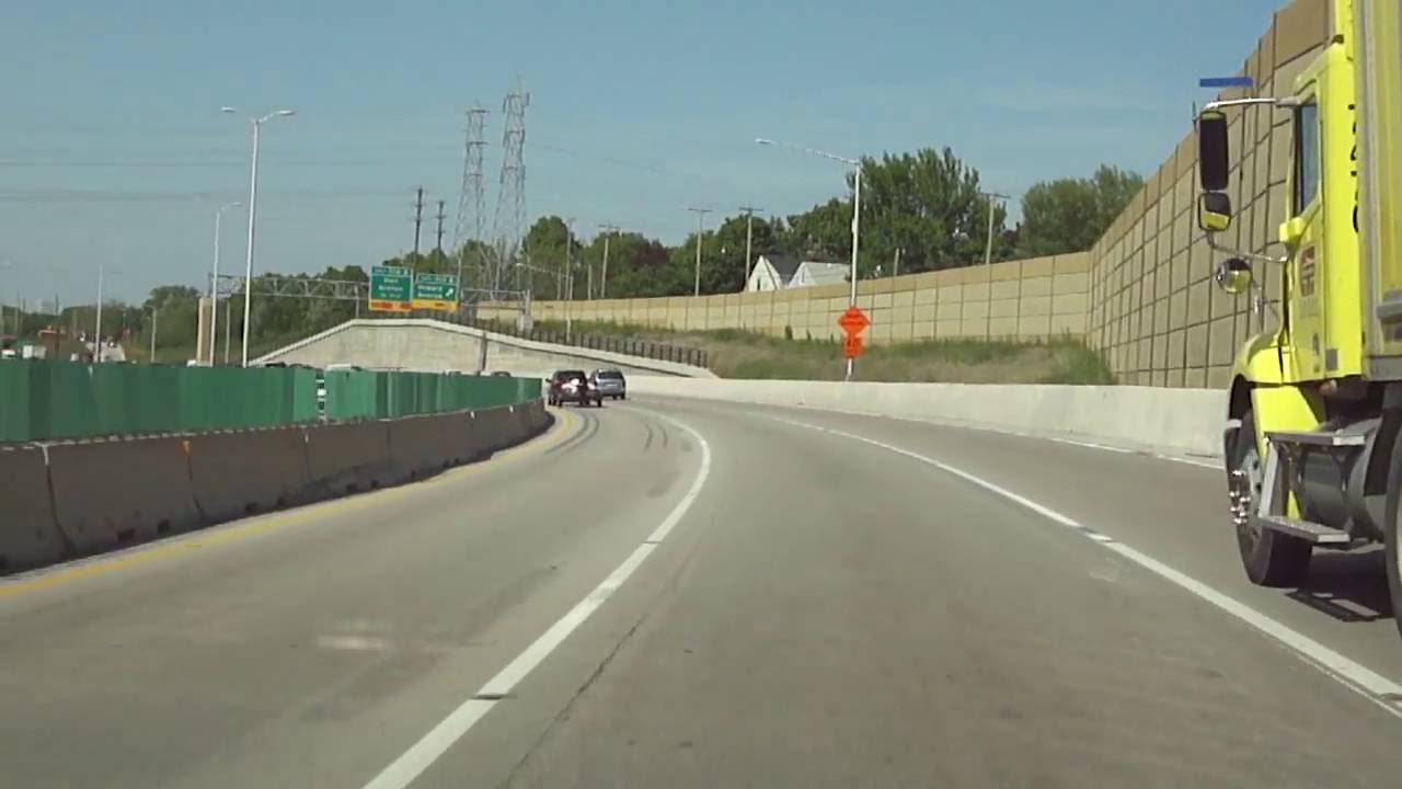[WI] I-894 EB, I-43 NB, and I-94 WB from Greenfield to Milwaukee (May 2012)