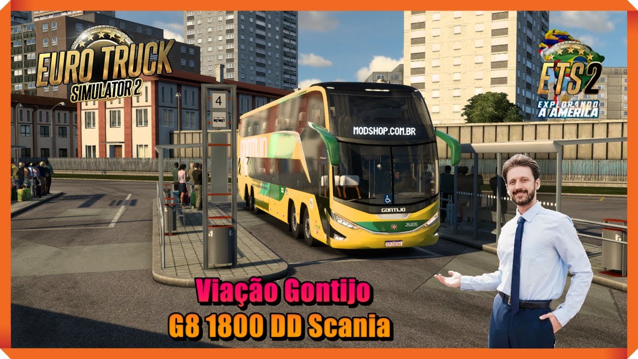 🔴LIVE / ETS 2 1.57 , MAPA EAA BUS / VIAÇÃO GONTIJO , Bora Viajar pelo Brasil !!!