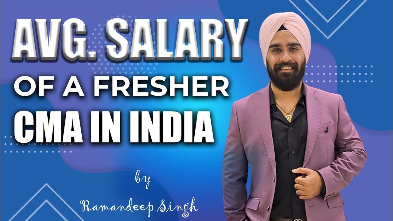 AVG. SALARY OF FRESHER CMA IN INDIA IN 2026