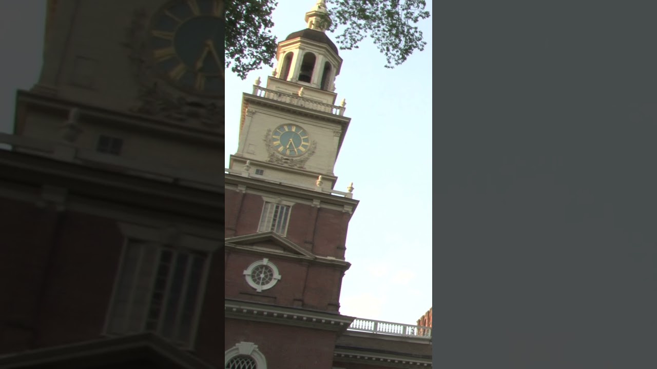 Independence Hall 🇺🇸 | The Best Things to Do in #Philadelphia #Shorts