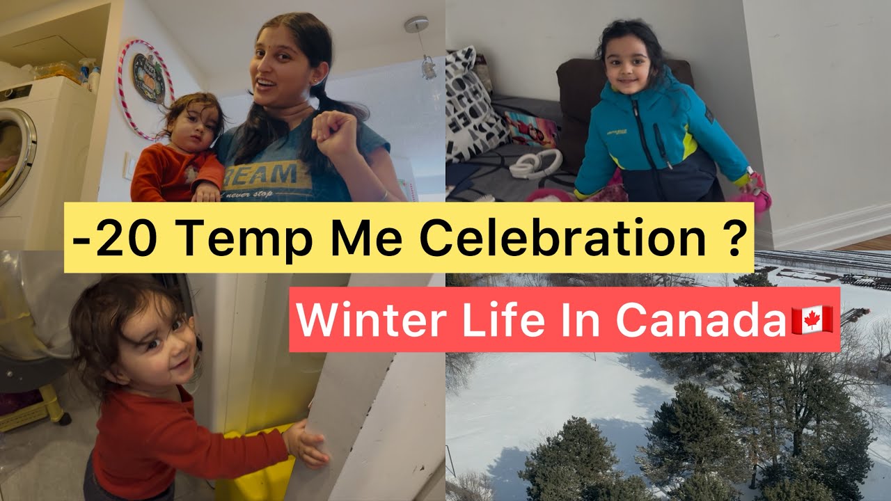 Winter Lifestyle In Canada 🇨🇦| Preperation For Celebration | Holi Planning In Canada 🇨🇦