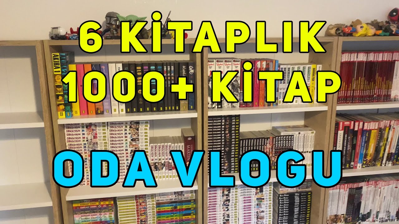 ODAMI BAŞTAN AŞAĞI DÜZENLİYORUM ( YENİ KİTAPLIKLAR , Manga ve Çizgi Romanlar )