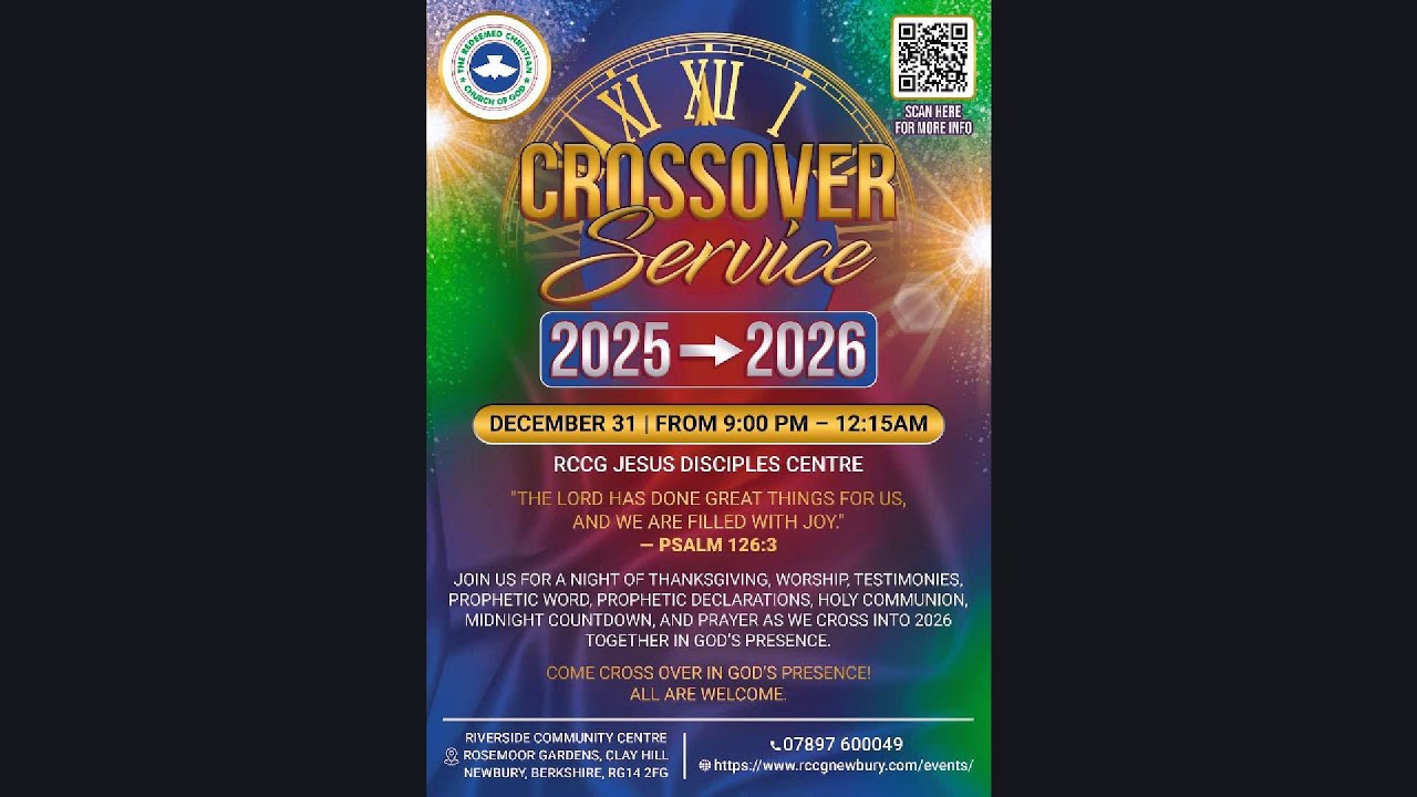 Crossing over with a Fresh Altar | 31ST December 2025