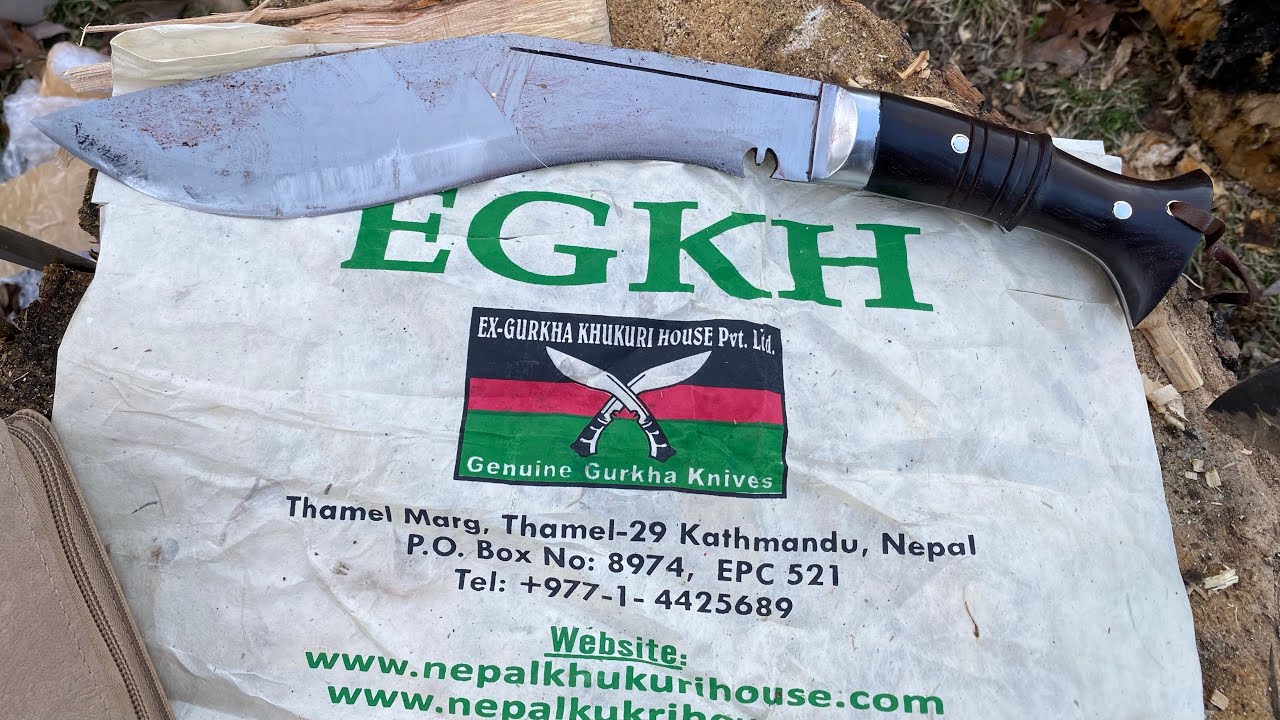 EGKH Jungle Kukri. Gurkha issue Panawal Khukuri. Condor KTAC Kukri comparison.