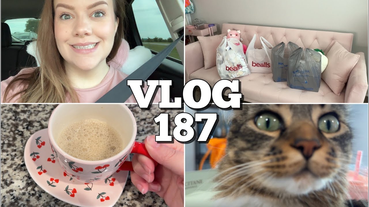 VLOG 187 : SHOP WITH ME + BEAUTY ROOM UPDATES + kitties!