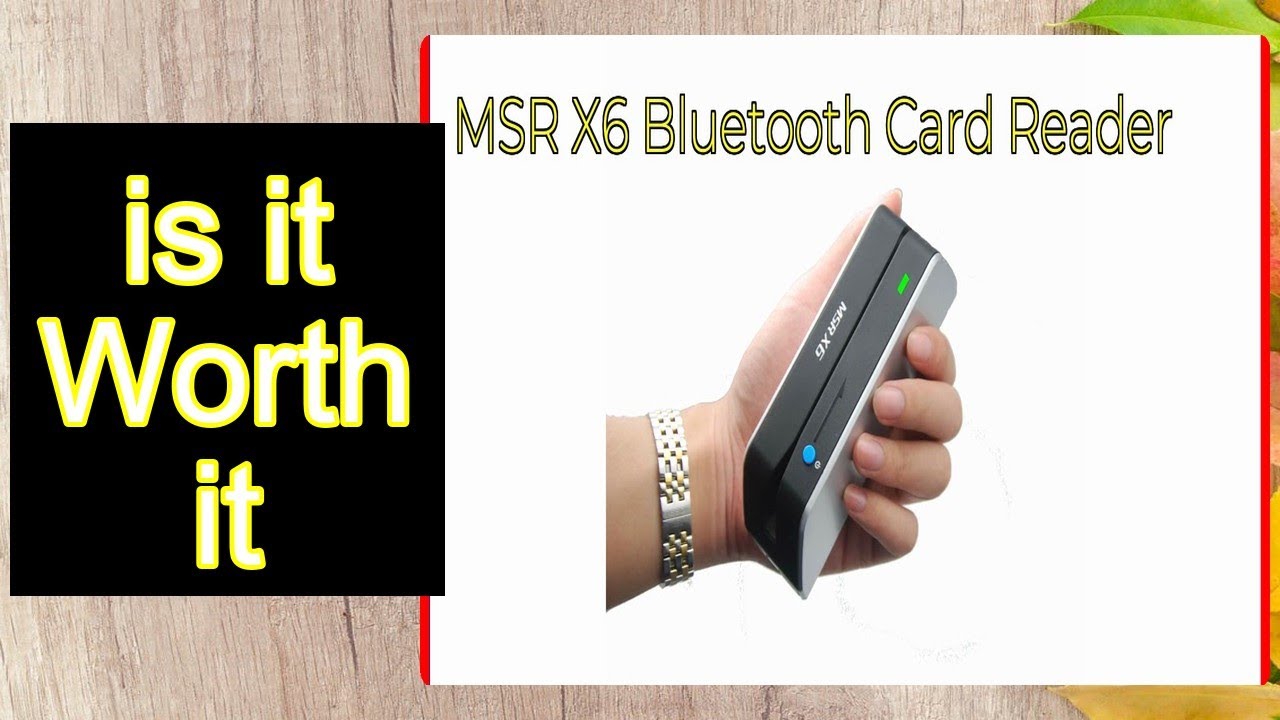 MSR X6 Bluetooth Card Reader REVIEW &ndash; Important Information