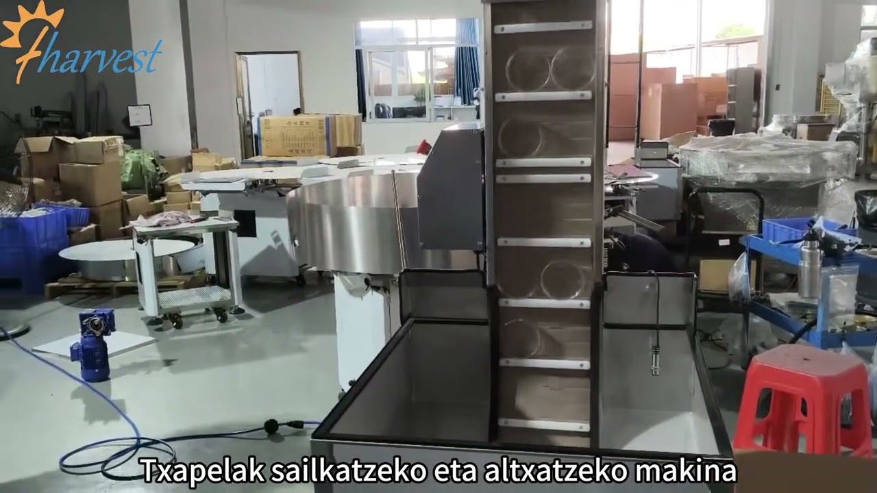 Tapoak altxatzeko makina eraginkor batek ekoizpen-lerroari etengabeko hornidura bermatzen dio.