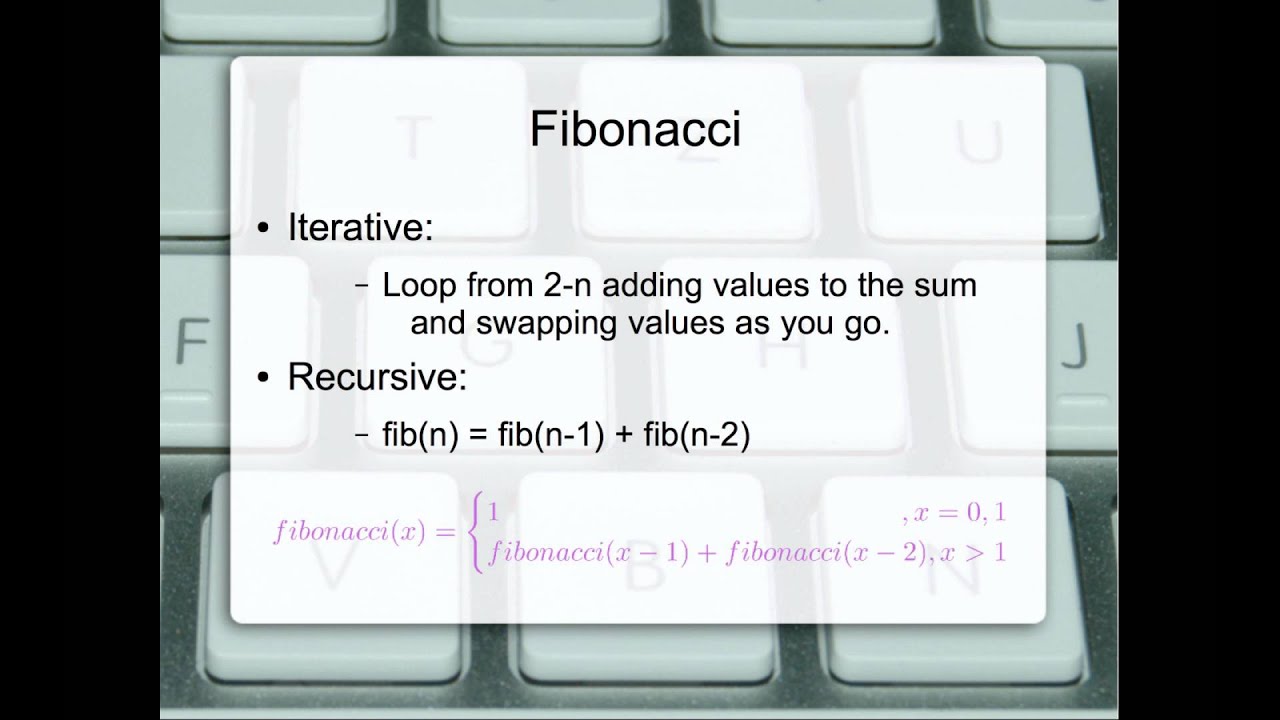 Recursion Notes