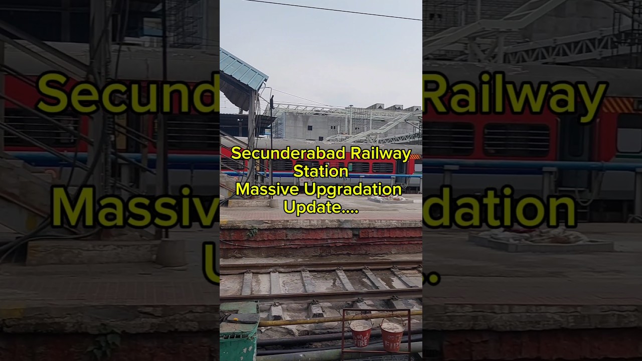 Secunderabad Railway Station #railway #2025 #publictransport #train