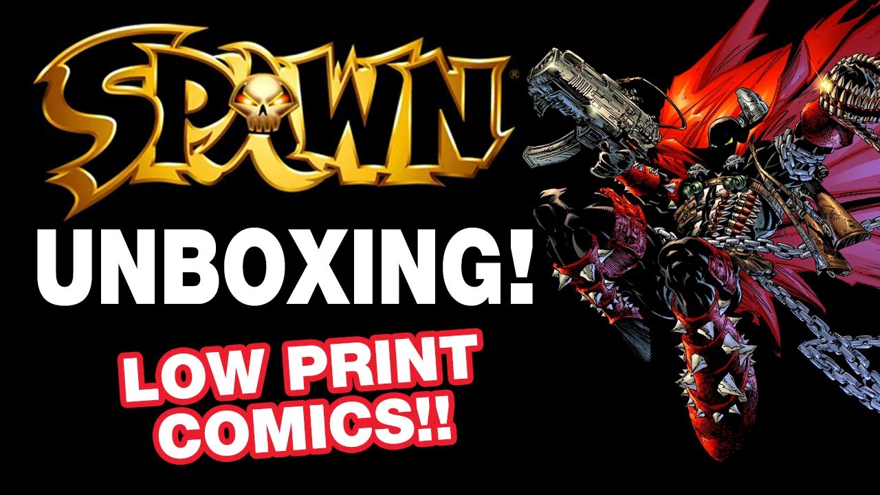 Low Print Run Spawn Comics! 🔥 Unboxing Reveal!