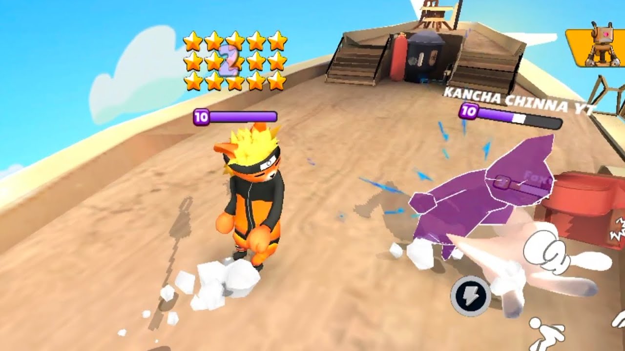 BATTLE GANG - PLAYING WITH GINGER CAT 😺 (NARUTO)😂