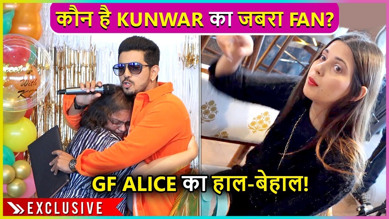 Kanwar Dhillon  Meet & Greet His Crazy Fans, Girlfriend Alice Kaushik Gets Injured