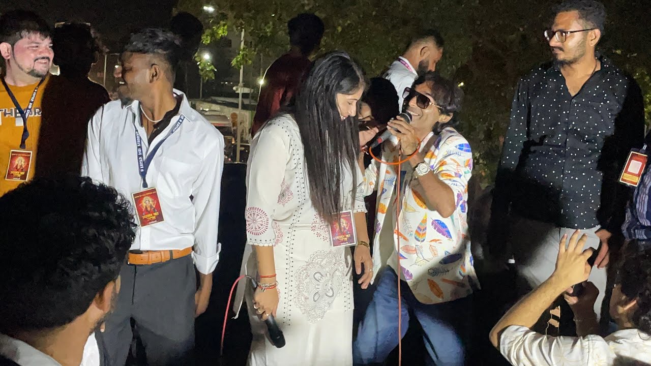 Super zanaka band पे कमलेश बारोट और सपना सिंगर और शरद्धा डान्सर ￼