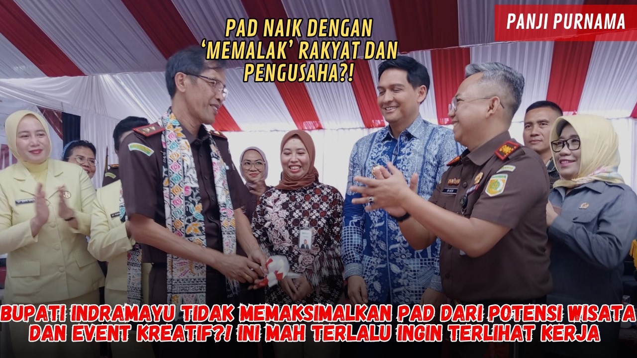 BUPATI LUCKY HAKIM INGIN OPTIMALKAN PAD DENGAN GAET KEJARI INDRAMAYU