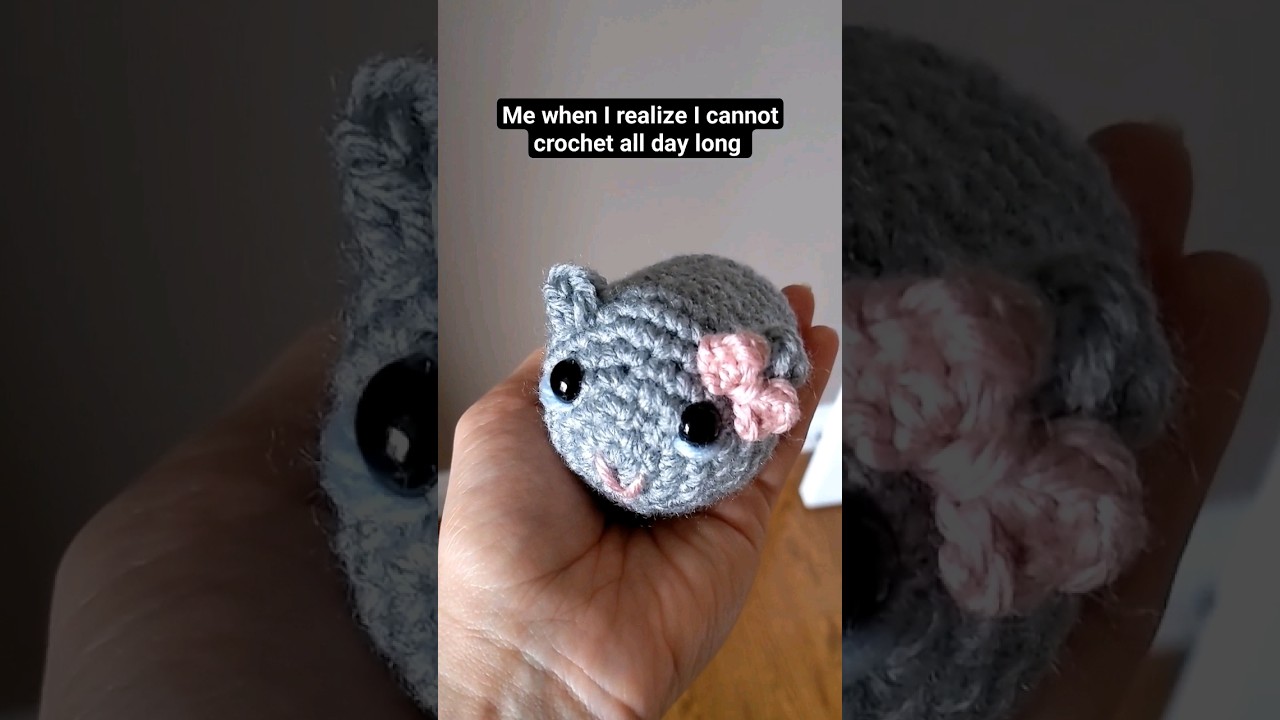 So disappointing #sadmouse #crochetcommunity