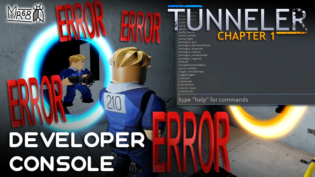 How to get Developer Console in Tunneler Chapter 1 (PC ONLY) // Roblox