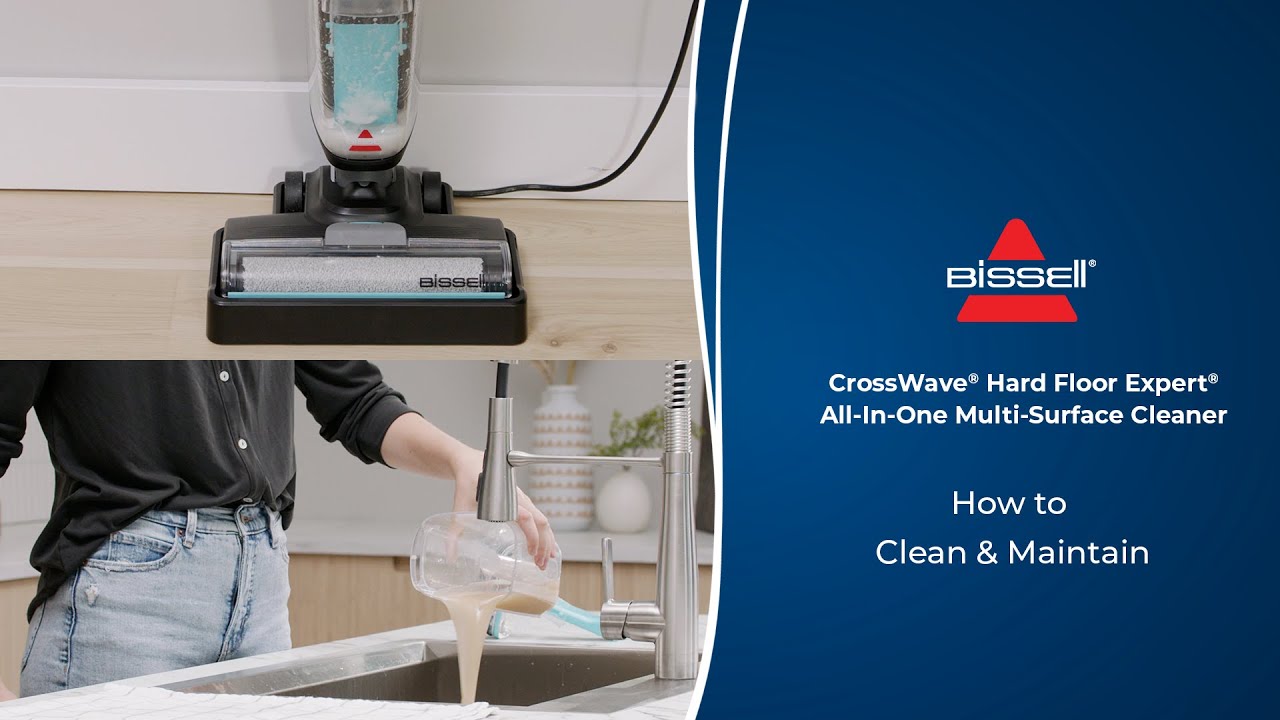 How To Clean & Maintain | CrossWave® Hard Floor Expert All-In-One Multi-Surface Cleaner