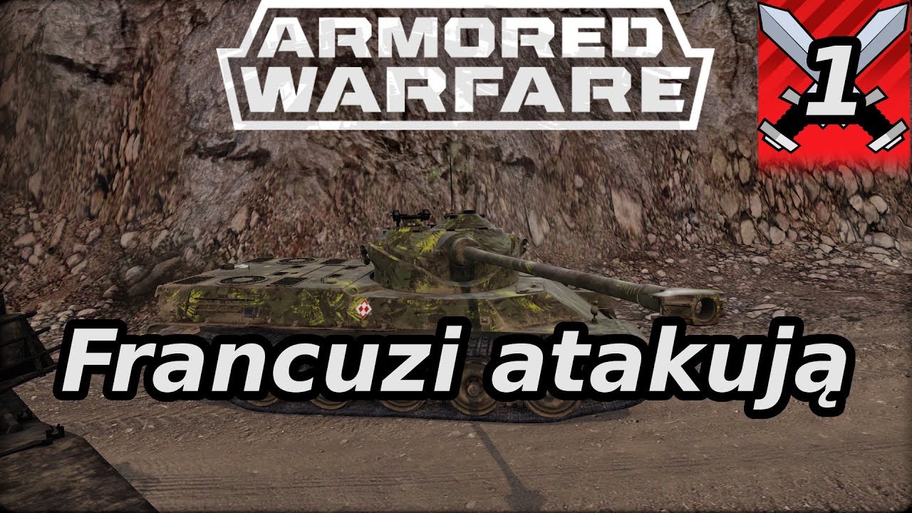 Francuzi atakują | AMX-50 | Jadymy na wojnę #1 |Armored Warfare Gameplay Po Polsku
