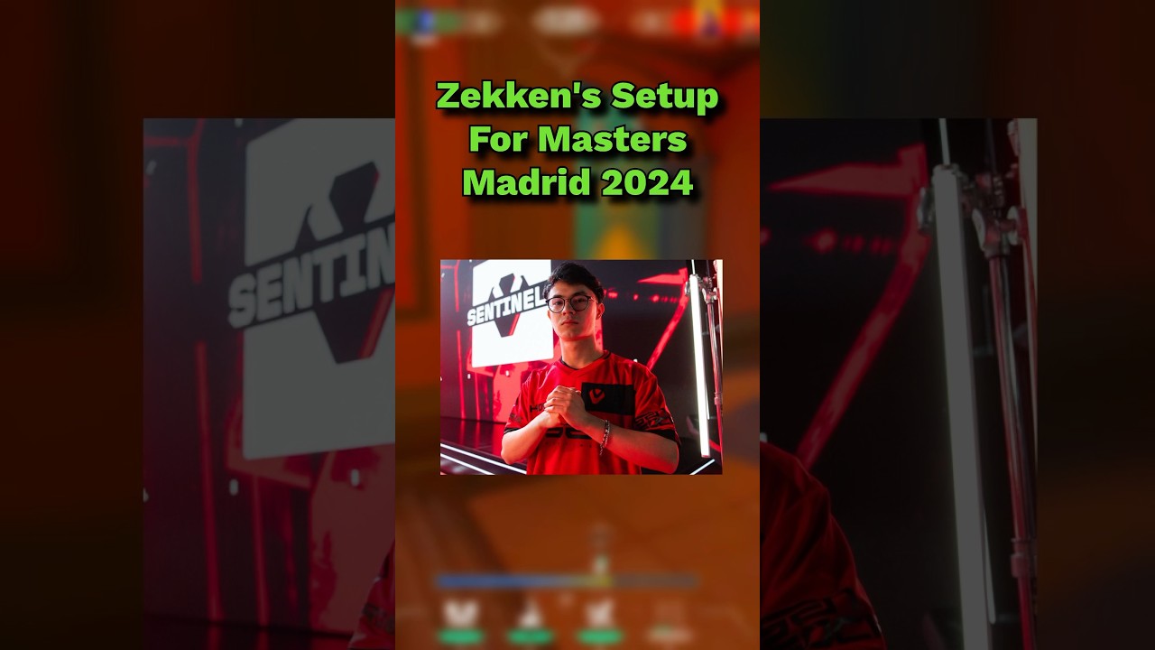 Zekken&rsquo;s Setup For Masters Madrid #zekken #gamingmouse #keyboard #mousepad #valorant #razer