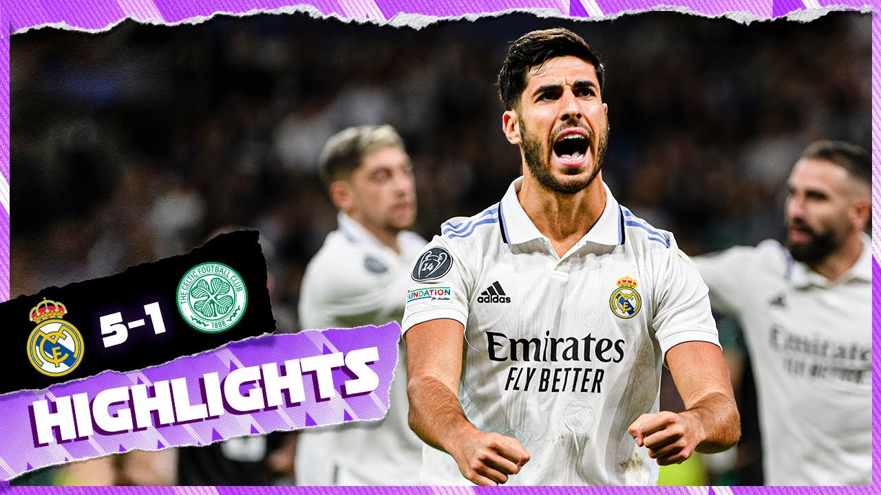 Real Madrid 5-1 Celtic | Highlights | Champions League