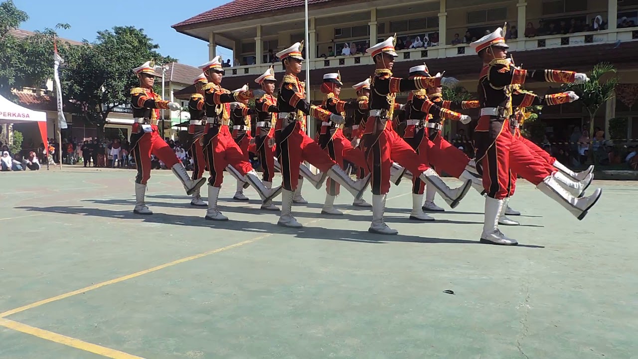 LASKAR PANTURA (SMKN 1 LOSARANG INDRAMAYU) DI LKBB GLORIS 2018