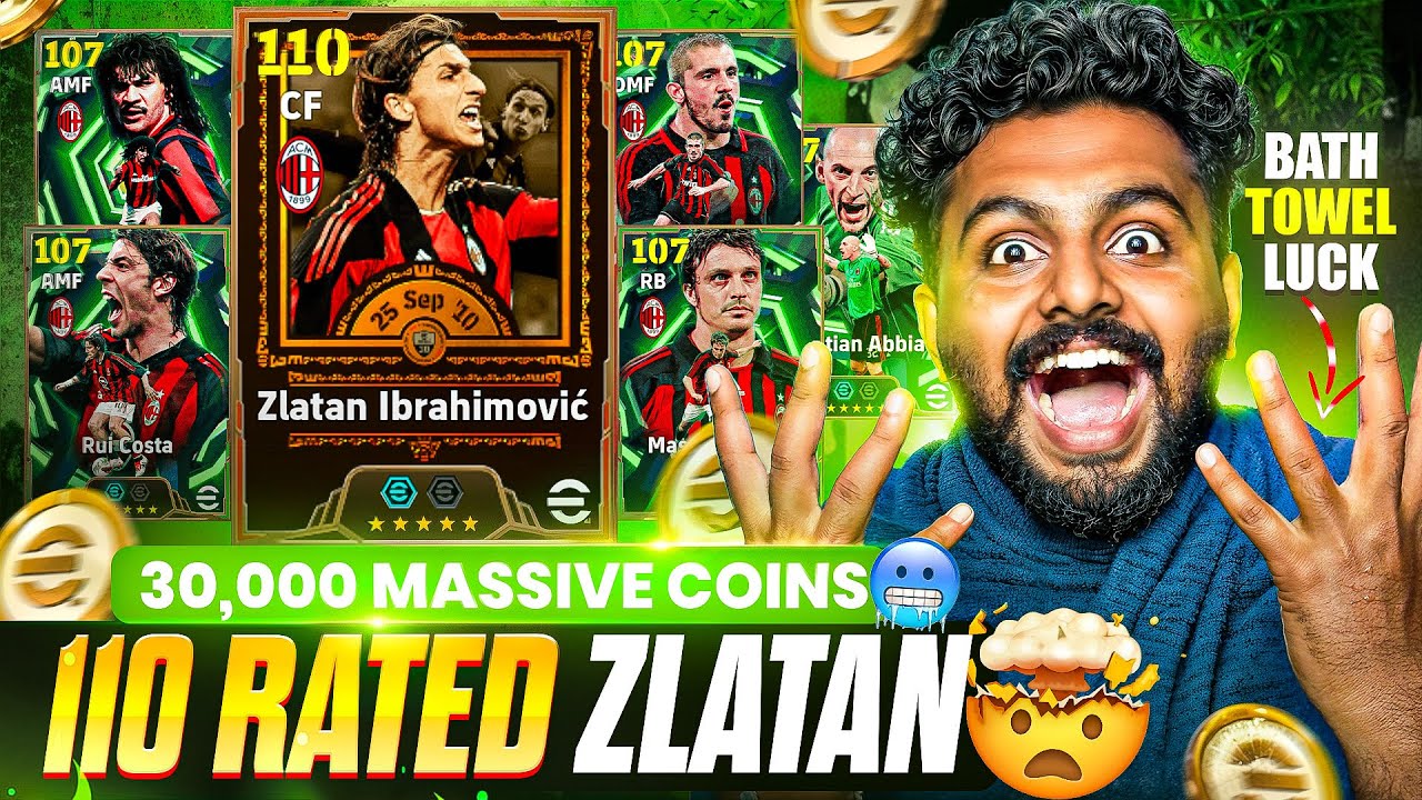 THE OFFICIAL CEO OF BAD LUCK IS BACK🤡 | CAN I GET 110 ZLATAN IBRAHIMOVIC?🦁 30K COINS ABSOLUTE DRAMA🤯