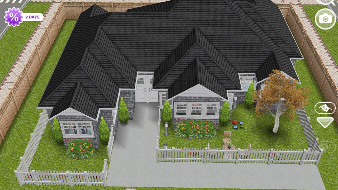 Sims Freeplay~ Three Bedroom Family Home Build