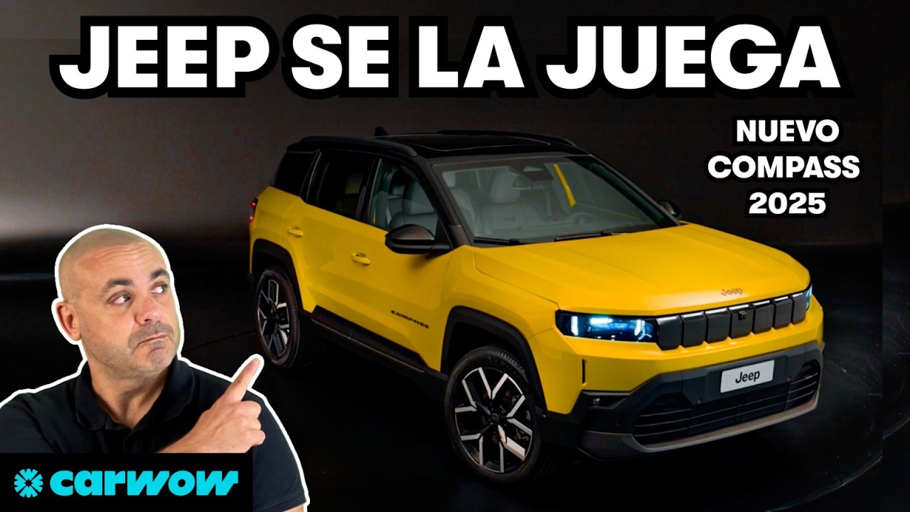 PRIMER CONTACTO: EL NUEVO JEEP COMPASS 2025 ES ALGO TOTALMENTE DISTINTO AL PASADO