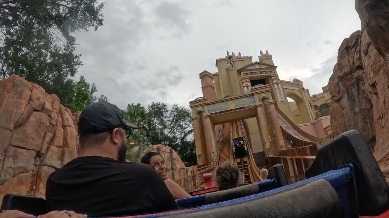 Journey To Atlantis POV At Sea World Orlando
