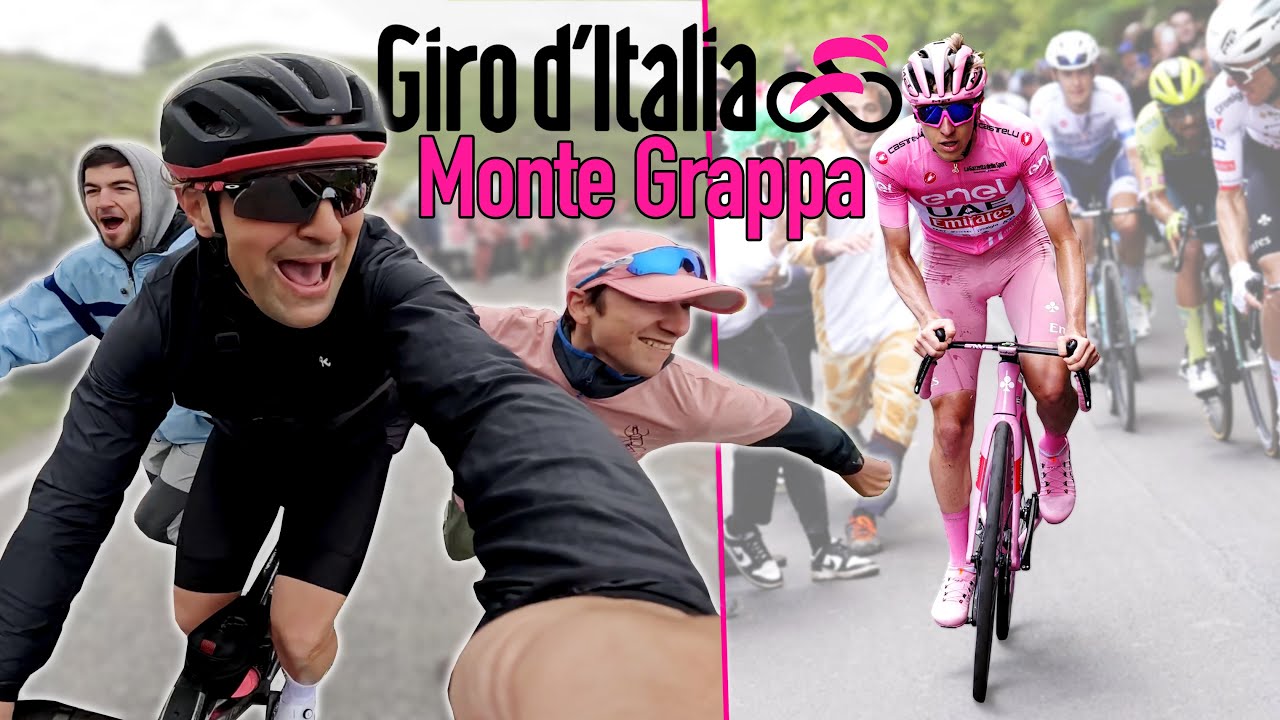 GIRO D'ITALIA sul Monte Grappa. 💗 IL DELIRIO!!!