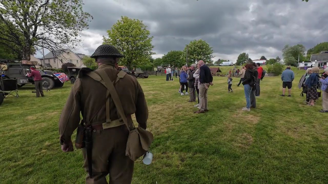 VE DAY 80th Anniversary commemoration | Murton Green  , Bishopston jeep convoy